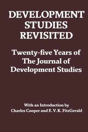 Charles Cooper, E. V. K. FitzGerald, Charles Cooper, E.V.K. FitzGerald - Development Studies Revisited, Inbunden