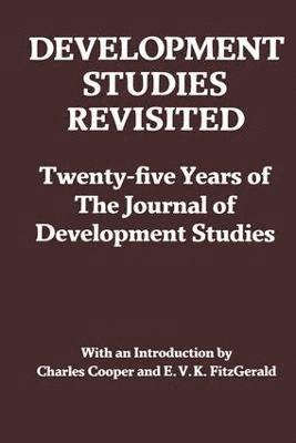 Development Studies Revisited 1