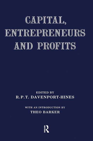 bokomslag Capital, Entrepreneurs and Profits