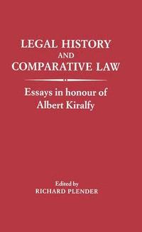 bokomslag Legal History and Comparative Law