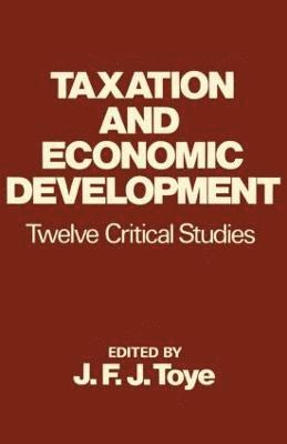 Taxation and Economic Development 1