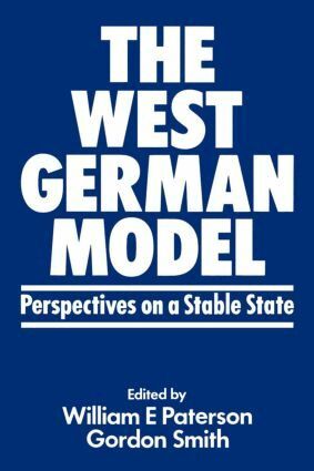 William E Paterson, Gordon R Smith - West German Model, Häftad