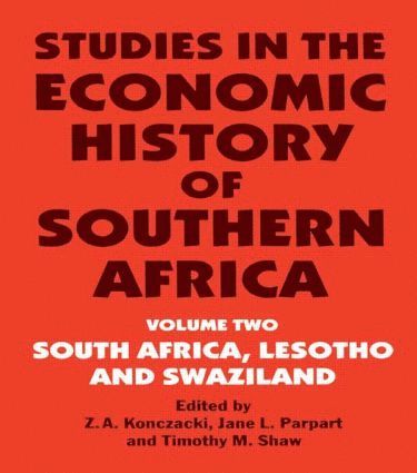 bokomslag Studies in the Economic History of Southern Africa