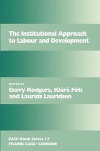 bokomslag The Institutional Approach to Labour and Development