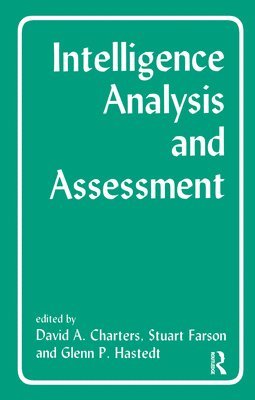bokomslag Intelligence Analysis and Assessment