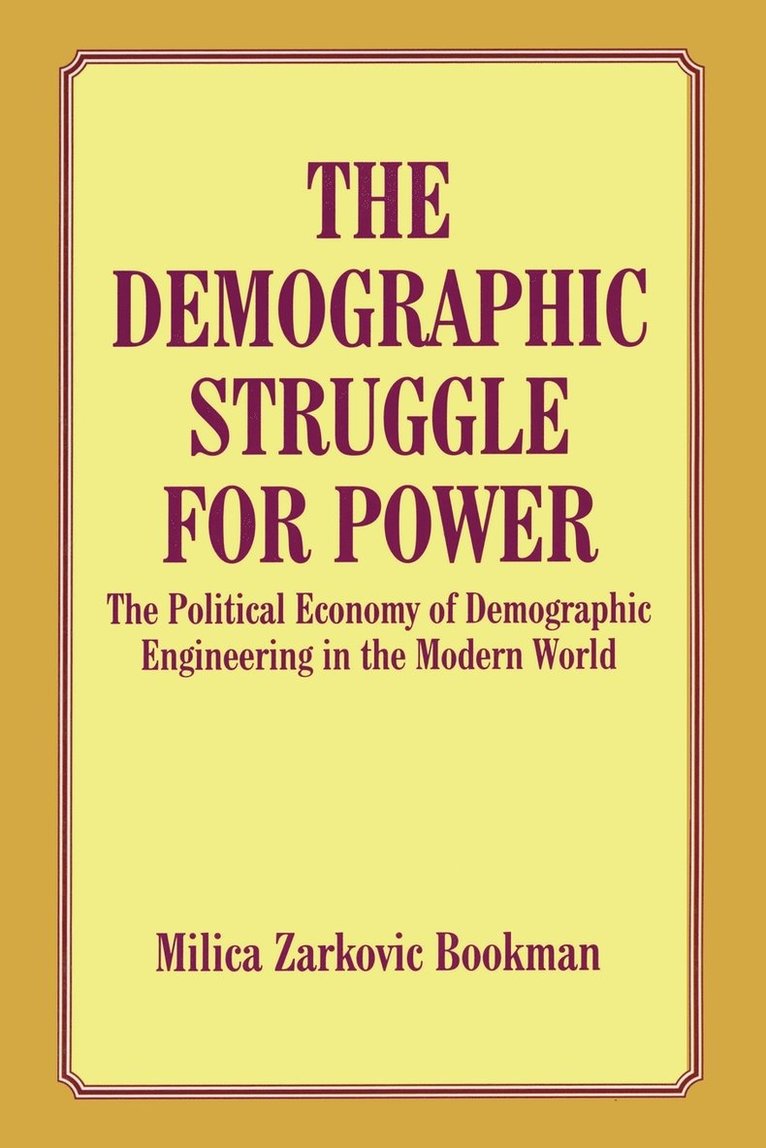 Demographic Struggle For Power 1