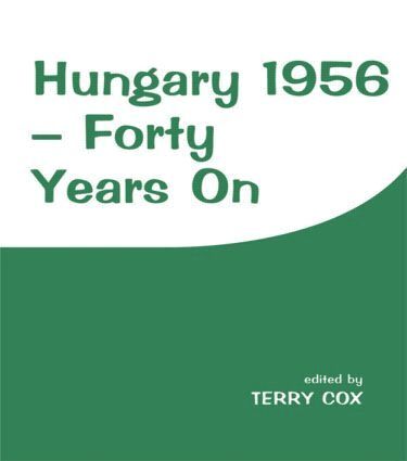 Terry Cox - Hungary 1956, Häftad