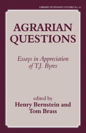 bokomslag Agrarian Questions