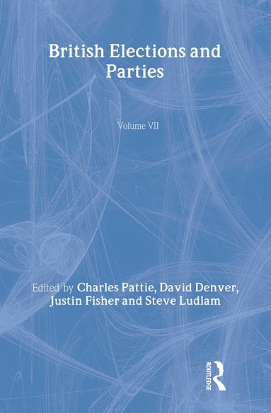 David Denver, Justin Fisher, Steve Ludlam, Charles Pattie - British Elections and Parties Review, Häftad