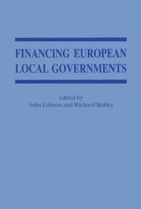 bokomslag Financing European Local Government