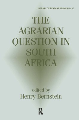 bokomslag The Agrarian Question in South Africa
