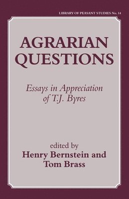 bokomslag Agrarian Questions