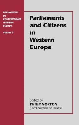 Philip Norton - Parliaments and Citizens in Western Europe, Inbunden
