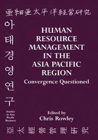 bokomslag Human Resource Management in the Asia-Pacific Region