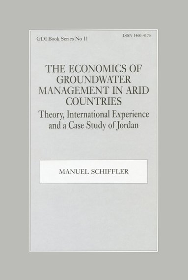 bokomslag Economics of Groundwater Management in Arid Countries