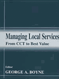 Managing Local Services 1