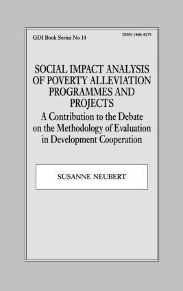 bokomslag Social Impact Analysis of Poverty Alleviation Programmes and Projects