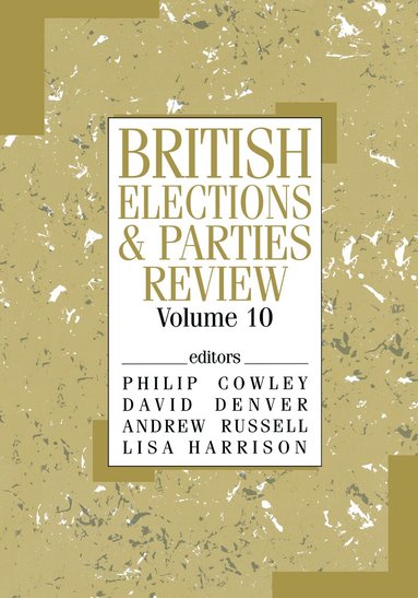 Philip Cowley, Philip Cowley, David Denver, Andrew Russell - British Elections & Parties Review, Inbunden
