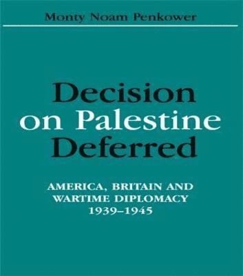Decision on Palestine Deferred 1