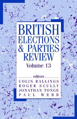 bokomslag British Elections & Parties Review