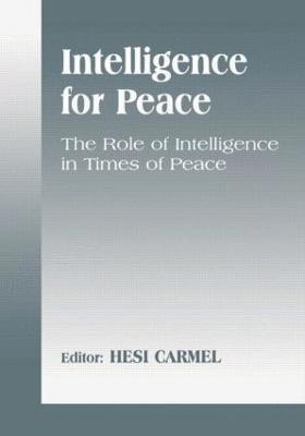 Hesi Carmel - Intelligence for Peace, Häftad
