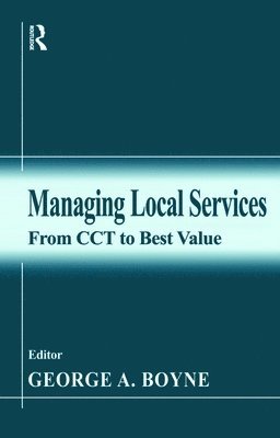 Managing Local Services 1