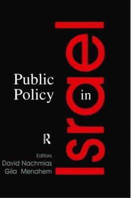 Public Policy in Israel 1