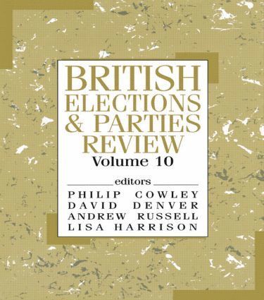 bokomslag British Elections & Parties Review