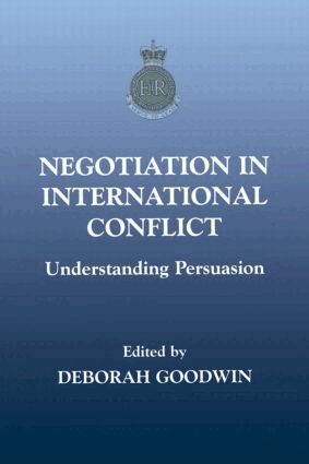 Deborah Goodwin - Negotiation in International Conflict, Häftad