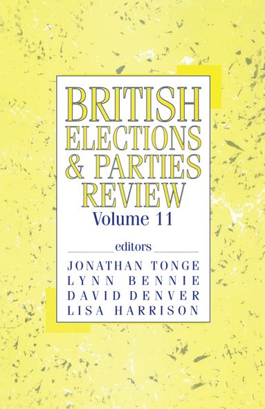 bokomslag British Elections & Parties Review