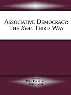 Associative Democracy 1