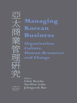Managing Korean Business 1