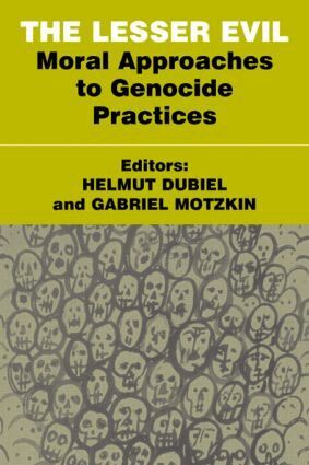 Helmut Dubiel, Gabriel Motzkin - Lesser Evil, Häftad