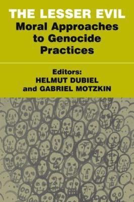 Helmut Dubiel, Gabriel Motzkin - Lesser Evil, Häftad