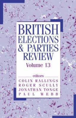 bokomslag British Elections & Parties Review