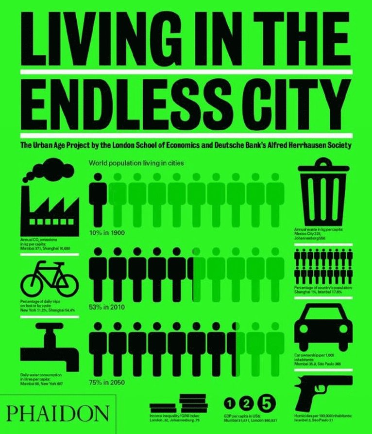 Ricky Burdett, Deyan Sudjic - Living in the Endless City, Inbunden