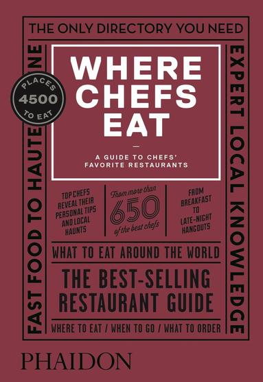 Joe Warwick - Where Chefs Eat, Inbunden