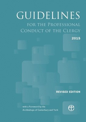 bokomslag Guidelines for the Professional Conduct of the Clergy 2015