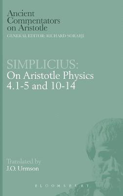 of Cilicia Simplicius - On Aristotle "Physics 4, 1-5 and 10-14", Inbunden