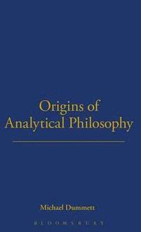 bokomslag Origins of Analytical Philosophy