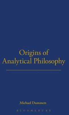 bokomslag Origins of Analytical Philosophy