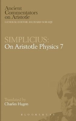 of Cilicia Simplicius - On Aristotle "Physics 7", Inbunden