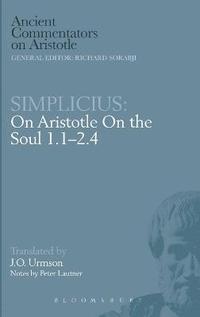 bokomslag On Aristotle &quot;On the Soul 1 and 2, 1-4&quot;