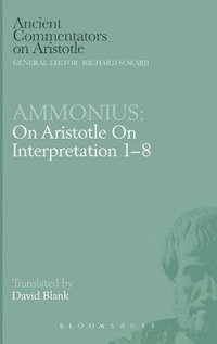 bokomslag On Aristotle &quot;On Interpretation, 1-8&quot;