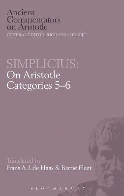 of Cilicia Simplicius - On Aristotle "Categories 5-6", Inbunden