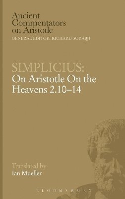 bokomslag Simplicius Aristotle Heavens: Chapter 2 10-14