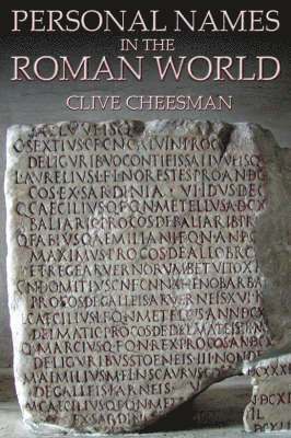 Personal Names in the Roman World 1