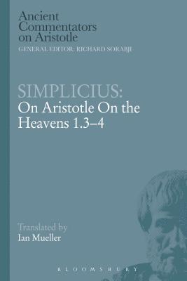Simplicius: On Aristotle On the Heavens 1.3-4 1