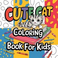 bokomslag Cute Cat Coloring Book for Kids