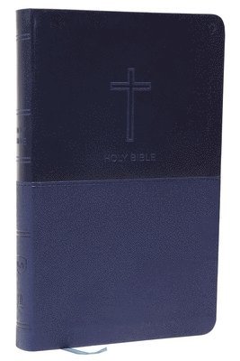 NKJV, Value Thinline Bible, Blue Leathersoft, Red Letter, Comfort Print 1